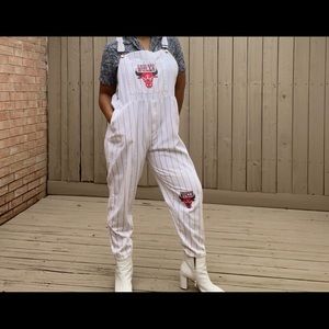 Unisex Chicago bulls vintage overalls